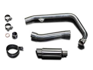 DELKEVIC Honda CBR250R Full Exhaust System with Mini 8" Silencer – Accessories in the 2WheelsHero Motorcycle Aftermarket Accessories and Parts Online Shop