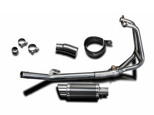 DELKEVIC Kawasaki Ninja 250R (11/13) Full Exhaust System with Mini 8" Carbon Silencer – Accessories in the 2WheelsHero Motorcycle Aftermarket Accessories and Parts Online Shop