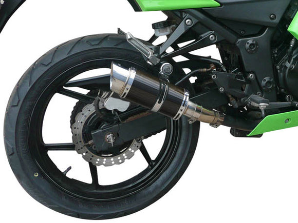 DELKEVIC Kawasaki Ninja 250R (11/13) Full Exhaust System with Mini 8