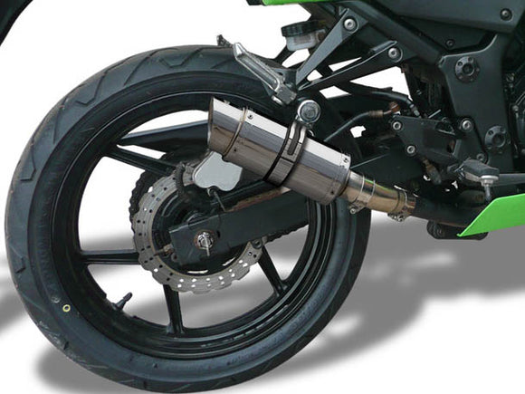 DELKEVIC Kawasaki Ninja 250R (11/13) Full Exhaust System with Mini 8