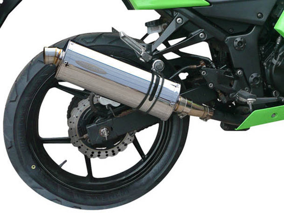 DELKEVIC Kawasaki Ninja 250R (11/13) Full Exhaust System with Stubby 14