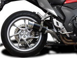 DELKEVIC Honda VFR1200F Interceptor Slip-on Exhaust Mini 8" Carbon – Accessories in the 2WheelsHero Motorcycle Aftermarket Accessories and Parts Online Shop