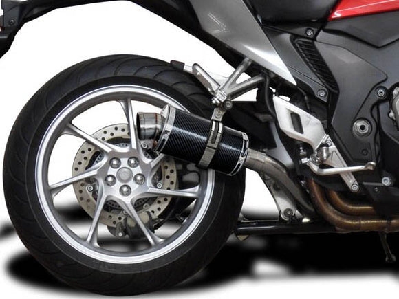 DELKEVIC Honda VFR1200F Interceptor Slip-on Exhaust DS70 9