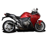 DELKEVIC Honda VFR1200F Interceptor Slip-on Exhaust DL10 14" Carbon – Accessories in the 2WheelsHero Motorcycle Aftermarket Accessories and Parts Online Shop