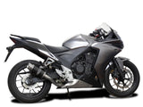 DELKEVIC Honda CBR500R Slip-on Exhaust Mini 8" Carbon – Accessories in the 2WheelsHero Motorcycle Aftermarket Accessories and Parts Online Shop