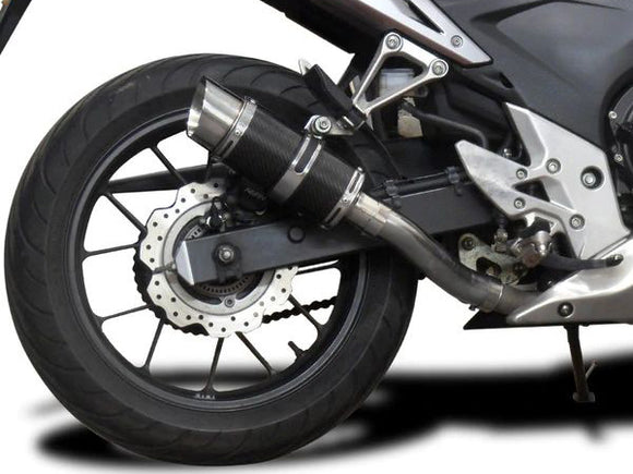 DELKEVIC Honda CBR500R Slip-on Exhaust Mini 8