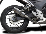 DELKEVIC Honda CBR500R Slip-on Exhaust Mini 8" – Accessories in the 2WheelsHero Motorcycle Aftermarket Accessories and Parts Online Shop