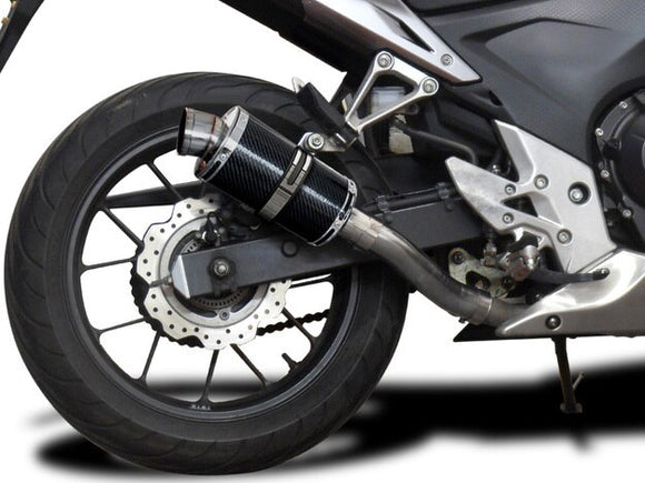 DELKEVIC Honda CBR500R Slip-on Exhaust DS70 9