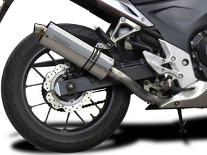 DELKEVIC Honda CBR500R Slip-on Exhaust Stubby 14" – Accessories in the 2WheelsHero Motorcycle Aftermarket Accessories and Parts Online Shop