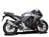 DELKEVIC Honda CBR500R Slip-on Exhaust 13.5" X-Oval Titanium – Accessories in the 2WheelsHero Motorcycle Aftermarket Accessories and Parts Online Shop