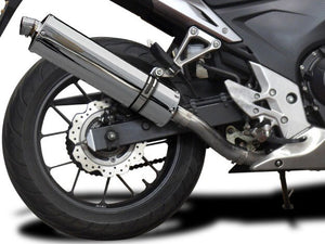 DELKEVIC Honda CBR500R Slip-on Exhaust Stubby 18" – Accessories in the 2WheelsHero Motorcycle Aftermarket Accessories and Parts Online Shop