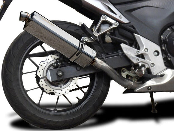 DELKEVIC Honda CBR500R Slip-on Exhaust Stubby 17