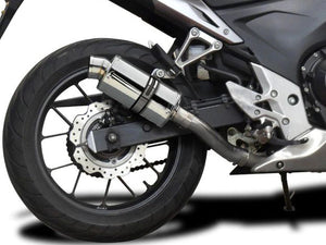 DELKEVIC Honda CBR500R Slip-on Exhaust SS70 9" – Accessories in the 2WheelsHero Motorcycle Aftermarket Accessories and Parts Online Shop