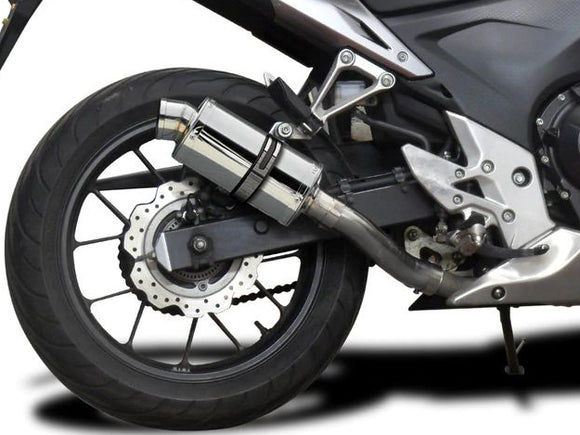 DELKEVIC Honda CBR500R Slip-on Exhaust SS70 9