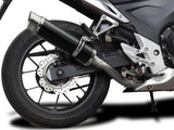 DELKEVIC Honda CBR500R Slip-on Exhaust DL10 14" Carbon – Accessories in the 2WheelsHero Motorcycle Aftermarket Accessories and Parts Online Shop