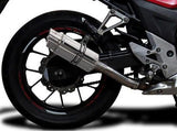 DELKEVIC Honda CB500 / CBR500R Full Exhaust System with Mini 8" Silencer – Accessories in the 2WheelsHero Motorcycle Aftermarket Accessories and Parts Online Shop