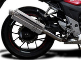 DELKEVIC Honda CB500 / CBR500R Full Exhaust System with Stubby 14" Silencer – Accessories in the 2WheelsHero Motorcycle Aftermarket Accessories and Parts Online Shop