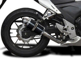 DELKEVIC Honda CB500 / CBR500R Full Exhaust System with DS70 9" Carbon Silencer – Accessories in the 2WheelsHero Motorcycle Aftermarket Accessories and Parts Online Shop