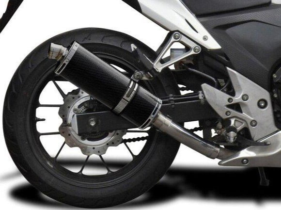 DELKEVIC Honda CB500 / CBR500R Full Exhaust System with Stubby 14