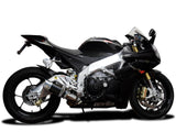 DELKEVIC Aprilia RSV4 (09/14) Slip-on Exhaust Mini 8" Carbon – Accessories in the 2WheelsHero Motorcycle Aftermarket Accessories and Parts Online Shop