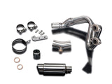 DELKEVIC Kawasaki ER-6N (09/11) Full Exhaust System with Mini 8" Silencer – Accessories in the 2WheelsHero Motorcycle Aftermarket Accessories and Parts Online Shop