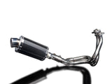 DELKEVIC Kawasaki ER-6N (09/11) Full Exhaust System with DS70 9" Carbon Silencer – Accessories in the 2WheelsHero Motorcycle Aftermarket Accessories and Parts Online Shop