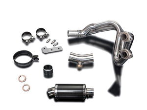 DELKEVIC Kawasaki ER-6N (09/11) Full Exhaust System with DS70 9" Carbon Silencer – Accessories in the 2WheelsHero Motorcycle Aftermarket Accessories and Parts Online Shop