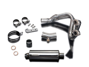 DELKEVIC Kawasaki ER-6N (09/11) Full Exhaust System with Stubby 14" Silencer – Accessories in the 2WheelsHero Motorcycle Aftermarket Accessories and Parts Online Shop