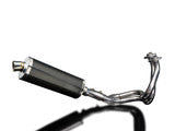 DELKEVIC Kawasaki ER-6N (09/11) Full Exhaust System with Stubby 14" Carbon Silencer – Accessories in the 2WheelsHero Motorcycle Aftermarket Accessories and Parts Online Shop