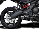 DELKEVIC Kawasaki KLE650 Versys (15/21) Full Exhaust System Mini 8" Carbon – Accessories in the 2WheelsHero Motorcycle Aftermarket Accessories and Parts Online Shop