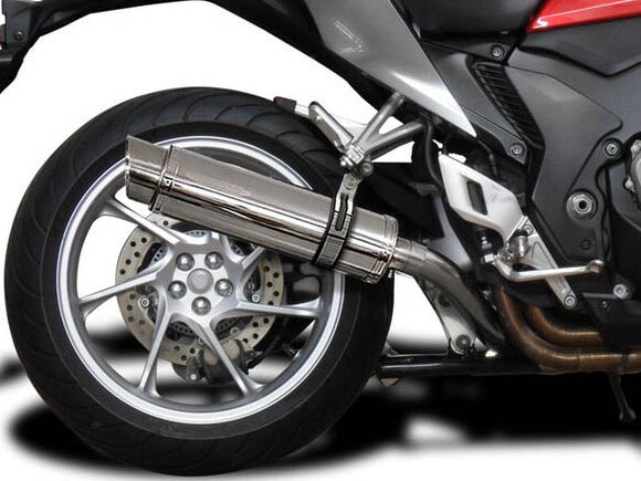 DELKEVIC Honda VFR1200F Interceptor Slip-on Exhaust SL10 14