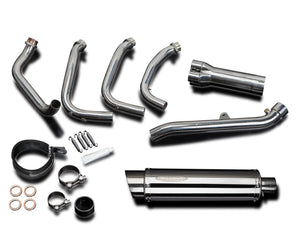 DELKEVIC Honda CBR1100XX Blackbird (96/09) Full Exhaust System 4-1 with SL10 14" Silencer – Accessories in the 2WheelsHero Motorcycle Aftermarket Accessories and Parts Online Shop