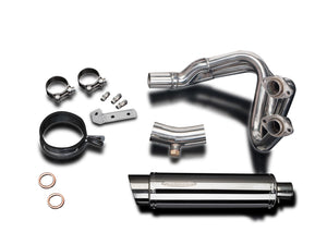 DELKEVIC Kawasaki Ninja 650 (06/11) Full Exhaust System with SL10 14" Silencer – Accessories in the 2WheelsHero Motorcycle Aftermarket Accessories and Parts Online Shop