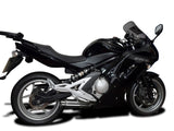 DELKEVIC Kawasaki Ninja 650 (06/11) Full Exhaust System with SL10 14" Silencer – Accessories in the 2WheelsHero Motorcycle Aftermarket Accessories and Parts Online Shop