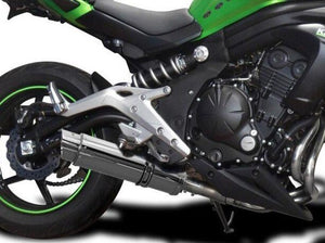 DELKEVIC Kawasaki Ninja 650 / ER-6 Full Exhaust System with SL10 14" Silencer – Accessories in the 2WheelsHero Motorcycle Aftermarket Accessories and Parts Online Shop