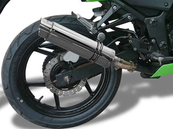 DELKEVIC Kawasaki Ninja 250R (11/13) Full Exhaust System with SL10 14