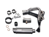 DELKEVIC Kawasaki ER-6N (09/11) Full Exhaust System with SL10 14" Silencer – Accessories in the 2WheelsHero Motorcycle Aftermarket Accessories and Parts Online Shop