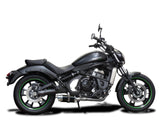 DELKEVIC Kawasaki Vulcan S EN650 (15/20) Full Exhaust System with Mini 8" Carbon Silencer – Accessories in the 2WheelsHero Motorcycle Aftermarket Accessories and Parts Online Shop