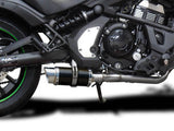 DELKEVIC Kawasaki Vulcan S EN650 (15/20) Full Exhaust System with Mini 8" Carbon Silencer – Accessories in the 2WheelsHero Motorcycle Aftermarket Accessories and Parts Online Shop