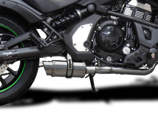 DELKEVIC Kawasaki Vulcan S EN650 (15/20) Full Exhaust System with Mini 8