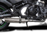 DELKEVIC Kawasaki Vulcan S EN650 (15/20) Full Exhaust System with SL10 14" Silencer – Accessories in the 2WheelsHero Motorcycle Aftermarket Accessories and Parts Online Shop