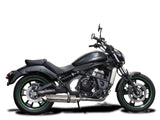 DELKEVIC Kawasaki Vulcan S EN650 (15/20) Full Exhaust System with SL10 14" Silencer – Accessories in the 2WheelsHero Motorcycle Aftermarket Accessories and Parts Online Shop