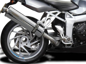 DELKEVIC BMW K1200S Slip-on Exhaust Stubby 18" – Accessories in the 2WheelsHero Motorcycle Aftermarket Accessories and Parts Online Shop