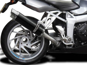 DELKEVIC BMW K1200S Slip-on Exhaust DL10 14" Carbon – Accessories in the 2WheelsHero Motorcycle Aftermarket Accessories and Parts Online Shop