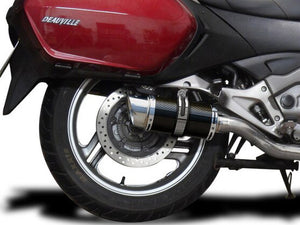 DELKEVIC Honda NT700V Deauville (06/14) Slip-on Exhaust Mini 8" Carbon – Accessories in the 2WheelsHero Motorcycle Aftermarket Accessories and Parts Online Shop