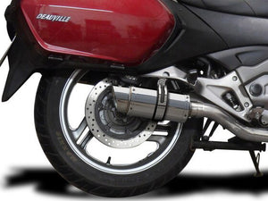 DELKEVIC Honda NT700V Deauville (06/14) Slip-on Exhaust Mini 8" – Accessories in the 2WheelsHero Motorcycle Aftermarket Accessories and Parts Online Shop