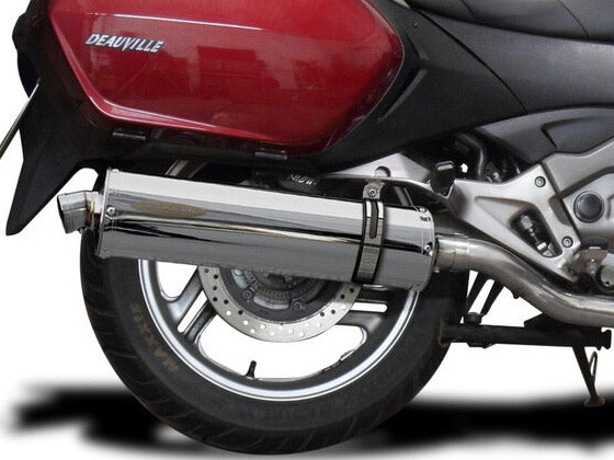 DELKEVIC Honda NT700V Deauville (06/14) Slip-on Exhaust Stubby 18