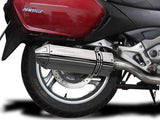 DELKEVIC Honda NT700V Deauville (06/14) Slip-on Exhaust 13" Tri-Oval – Accessories in the 2WheelsHero Motorcycle Aftermarket Accessories and Parts Online Shop