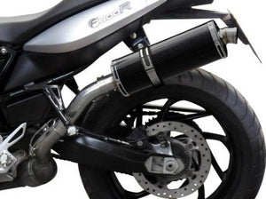 DELKEVIC BMW F800R (09/16) Slip-on Exhaust Stubby 14" Carbon – Accessories in the 2WheelsHero Motorcycle Aftermarket Accessories and Parts Online Shop