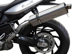 DELKEVIC BMW F800R (09/16) Slip-on Exhaust Stubby 17" Tri-Oval – Accessories in the 2WheelsHero Motorcycle Aftermarket Accessories and Parts Online Shop